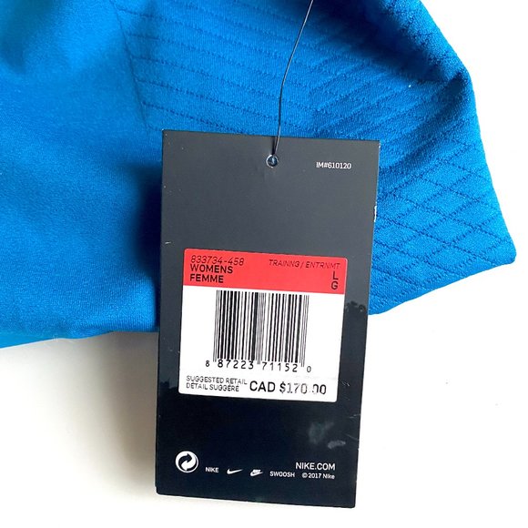 New Nike Zonal Strength Capri Tights - Picture 9 of 10